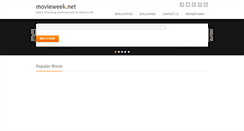 Desktop Screenshot of movieweek.net