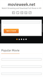 Mobile Screenshot of movieweek.net